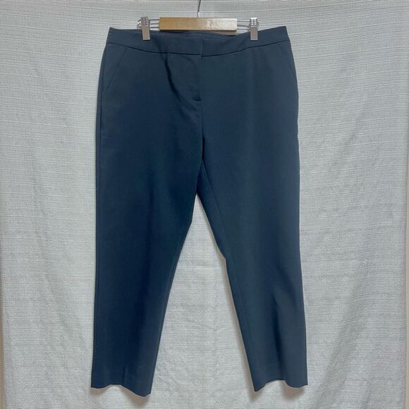 Amanda +Chelsea Woman’s Black Cotton Pants Sz 10 - Picture 1 of 8